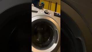 Doing a small load of laundry on the Speed Wash Cycle on the LG WM3500CW washer FULL CYCLE [upl. by Goodyear]