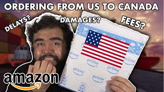 Ordering Movies From Amazon US To Canada  Fees Delays [upl. by Nora529]