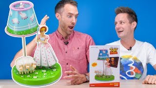 Toy Story Bo Peep Lamp Unboxing  Paladone TV [upl. by Bertelli]