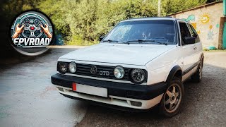 VW Golf MK2 GTD Turbo Diesel Power and Classic Style  FirstPerson Driving Experience [upl. by Laeira]