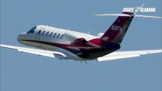 Cessna Citation CJ3 Departing Atlanta [upl. by Oirotciv]