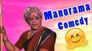 Manorama Tamil Comedy Scenes  Pandiarajan  S S Chandran  Visu  Tamil Comedy Collection [upl. by Nosnevets]