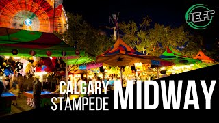 CALGARY STAMPEDE MIDWAY GUIDE THROWBACK [upl. by Ruddie85]