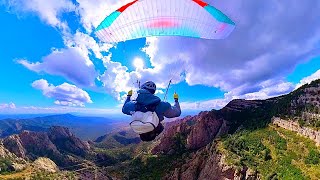 Paragliding Sandia Peak in Albuquerque New Mexico and a frontal collapse [upl. by Jeffers]