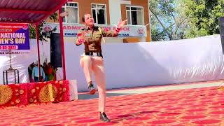 Happy Womens Day Special Dance By Punjab Lady Police Dance Viral Police Dance2022IndianPolice Video [upl. by Golda41]