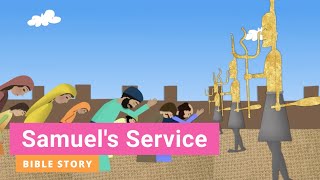 🔶 BIBLE stories for kids  Samuels Service Kindergarten YA Q3 E4 👉 gracelink [upl. by Chad679]