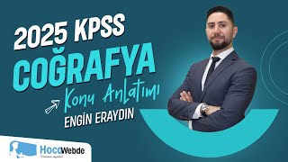 11 KPSS 2025 COĞRAFYA ENGİN ERAYDIN TÜRKİYENİN YER ŞEKİLLERİ  6 [upl. by Scevour]