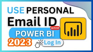 Power Bi Log In With Personal EMail ID🔥  No Need Of WorkStudent EMail ID   Update2023 [upl. by Boccaj]