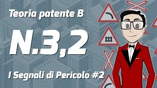 Teoria patente B  Lezione32  I Segnali di Pericolo Parte 2  Mario Racconta [upl. by Esau]