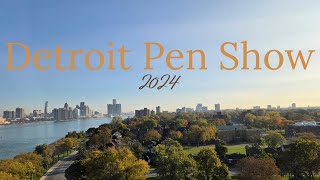 Detroit Pen Show Footage amp HAUL ☆2024☆ [upl. by Nevad629]