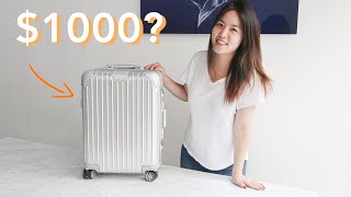 Is 1000 RIMOWA Carry On Worth It  RIMOWA Luggage Review 2023 [upl. by Saidnac481]