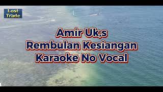 Amir Ukays Rembulan kesiangan karaoke [upl. by Elsilrac]