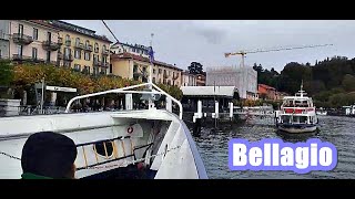 VARENNA  In battelo da Varenna prossima fermata Bellagio [upl. by Nnylassej]