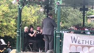 8  California Dreaming Crofton Silver Band  wetherby Bandstand  1st Sept 2024 [upl. by Platt481]