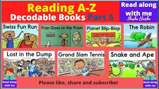 Decodable Books Compilation Reading Practice Part 5 [upl. by Derron859]