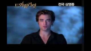 Robert Pattinson speaking Korean [upl. by Akeimat]