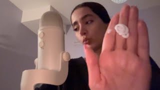 Asmr  lotion hand sounds [upl. by Nauq]