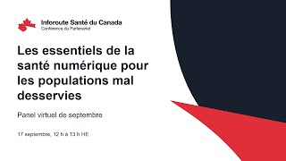 Les essentiels de la santé numérique pour les populations mal desservie [upl. by Mauri]