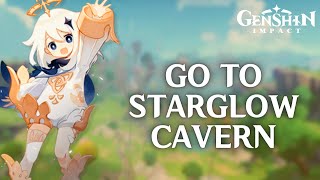 How to Go to Starglow Cavern in Genshin Impact 2024  Genshin Impact Tutorial [upl. by Eiba]