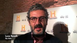 Luca Revelli di Sky quotPer la nostra piattaforma History è molto importantequot TVZoomit [upl. by Sydney]