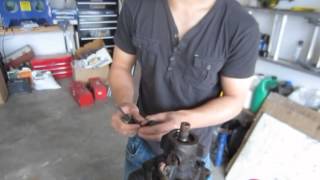 How to repair Power Steering Gear Box Input Shaft Seal Leakage Problem Removal and Installlation [upl. by Adiana]