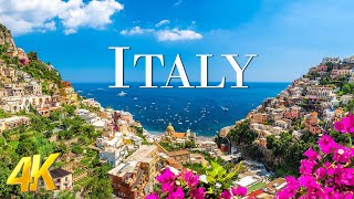 ITALY 4K  Scenic Relaxation Film With Epic Cinematic Music  4K Video Ultra HD  4K Planet Earth [upl. by Ahsinom606]