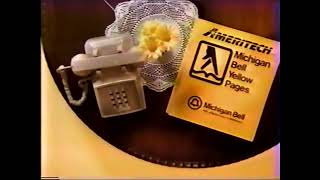 1985 Detroit Commercial Michigan Bell Ameritech Yellow Pages [upl. by Voltmer]