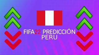 PREDICCIÓN PERÚ FIFA 22 [upl. by Kessel]