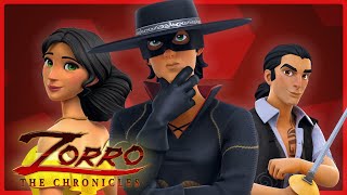 Who is behind the mask of Zorro Ines and Bernardo in danger  ZORRO the Masked Hero [upl. by Arob]