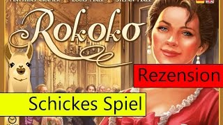 Rokoko Spiel  Kennerspiel des Jahres 2014 Nominierung  Anleitung amp Rezension  SpieLama [upl. by Faulkner600]