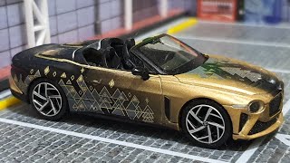 MINI GT Bentley Mulliner Bacalar 2023 Christmas Edition  No 660 Unboxing [upl. by Eicart]