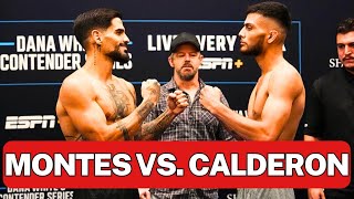 Alberto Montes vs Carlos Calderon Prediction  DWCS Week 8 2024 [upl. by Philippine]