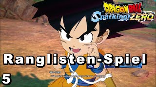 Dragonball Spakking Zero Ranglisten Spiel 5 Ich versuche mit Mini SonGoku oder ein Andere Team [upl. by Htrahddis]