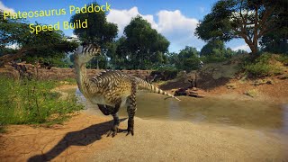 Plateosaurus Paddock Speed Build Prehistoric Kingdom [upl. by Lamprey]