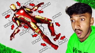 Breaking EVERY BONE As IRON MAN In GTA 5 Mods GTA 5 Tamil  STG [upl. by Immaj]