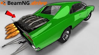 BeamNG Drive with the worlds fastest drag car [upl. by Leiruh371]