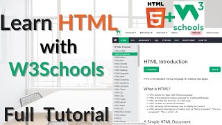 W3Schools HTML Tutorial  HTML Full Course  Learn W3Schools HTML for beginners in URDU [upl. by Aggie]