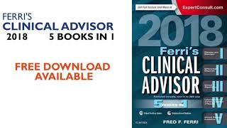 Download Ferris Clinical Advisor 2018 5 Books In 1 [upl. by Stockwell998]