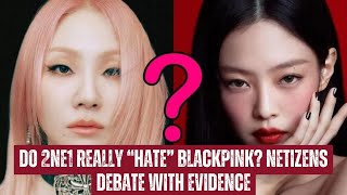 Do 2NE1 Really “Hate” BLACKPINK Netizens Debate With Evidence [upl. by Tenaej41]