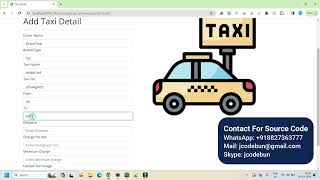 Office Cab Booking Project in Spring boot and Hibernate with jsp [upl. by Inalem796]