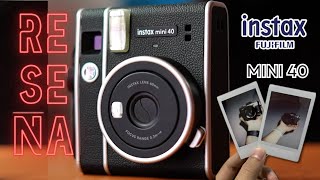 ¡¿La mejor cámara instantánea Instax Mini 40 [upl. by Yerrok76]