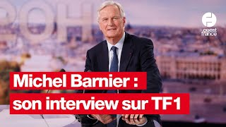 Les extraits de linterview du Premier ministre Michel Barnier sur TF1 [upl. by Somisareg]