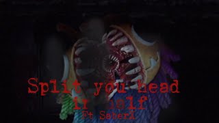 Split your head in half Poppy Playtime Chapter 4 Song ft saberx [upl. by Lexie949]