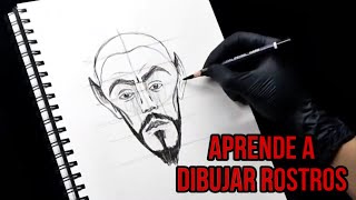 🔥 CÓMO APRENDER a DIBUJAR ROSTROS de MANERA FÁCIL🔥 Parte 2 [upl. by Gnos471]