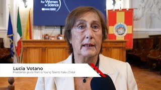 Votano INFN quotPremio L’Oréal sostiene e incoraggia giovani ricercatriciquot [upl. by Estel]