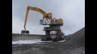 Liebherr Material Handler LH120 [upl. by Elyc501]