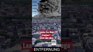 Laacher See Vulkanausbruch ANIMATION  Sicht aus Köln🌋 [upl. by Aysab642]