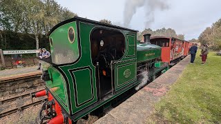 Tanfield Railway  Footplate Experience [upl. by Enialb]