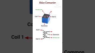 Relay connection  shorts relay electroniccomponents rahulkielectronic [upl. by Winfred966]