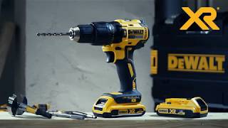 DeWalt DCD778D2TGB 18V 20AH Liion XR Brushless Cordless Combi Drill  Screwfix [upl. by Suzan53]